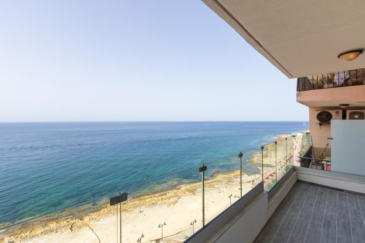 Seafront Sliema Apartment With Balcony & Sea Views By Jl Exteriör bild